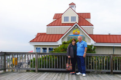 November 2014 - Karen and Don at the Kentmorr Restaurant and Crab House in Stevensville, Maryland