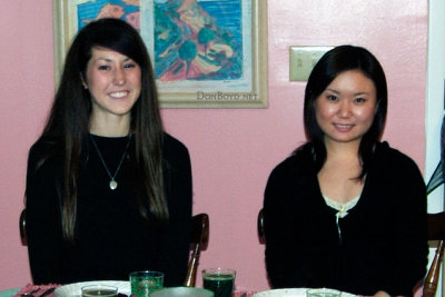 December 2005 - our niece Katie Beth Criswell with her good friend Natsumi Iwamoto