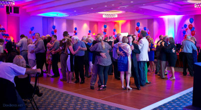 Couples dancing at the Hialeah High School Class of 1965 50-Year Reunion at the Milander Center