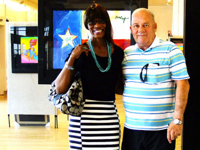 June 2015 - Diane Dean-Cox and Don Boyd after a three-hour lunch at Northstar Mall in San Antonio