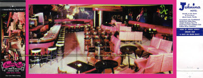 1960's - matchbook cover (both ends) for the Dream Bar at the Johnina Hotel at 71st Street and the Ocean, Miami Beach