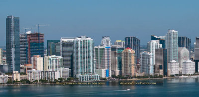 2015 - skyscrapers in the Brickell area south of downtown Miami