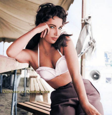 Elizabeth Taylor in her beautiful youth