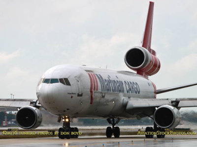 MIA Airfield Tour - Martinair Cargo MD-11F PH-MCU taxiing out for takeoff on runway 27