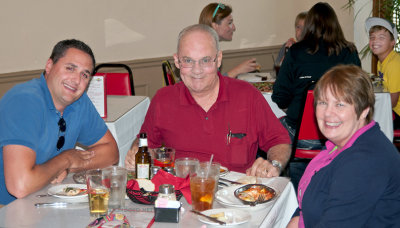 August 2013 - Marc Hookerman, Don and Karen Boyd at Guido's On The Hill in St. Louis