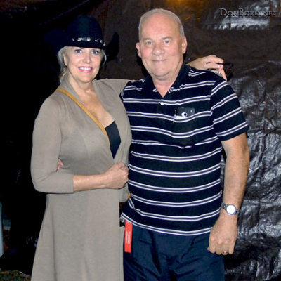 April 2014 - Anita Davis Revell and Don Boyd after a few drinks at the River Cities Festival in Miami Springs