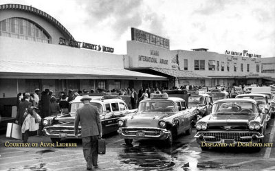 1958 - the front of Miami International Airport 36th Street Terminal