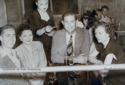 1947 - couples at the Red Barn Club with Mr. & Mrs. George Martin of Tuscaloosa, Alabama on the right (both deceased now)