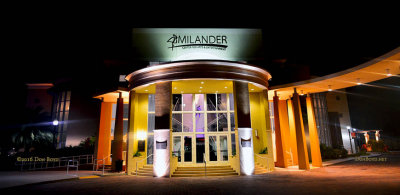 HHS-66 50-Year Reunion and Reunion of the 60's: the front exterior of the Milander Center for the Arts