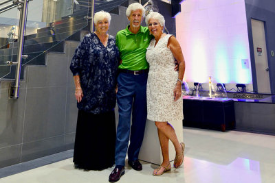 July 2016 - Sarah Carroll Simonpietri, Frank and Mert Carroll Jankowski at the Hialeah High Class of 1966 50-Year Reunion