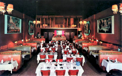 1950's - Rossini's Italian-American Restaurant on 71st Street and Bay Drive, Normandy Isle