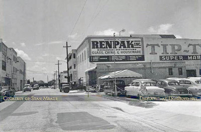 1956 - Renpak Inc. and the Tip-Top Super Market at 27 NW 5th Street in Miami