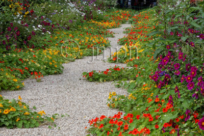 Jardins de Claude Monet, allée centrale