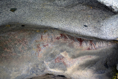 Ancient Rock Paintings, Aruba.