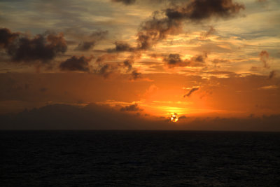 Farewell to Puerto Rico, Caribbean Sunset.