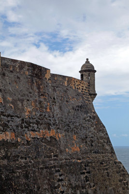 Watchtower, Castillo San Cristobal, San Juan.