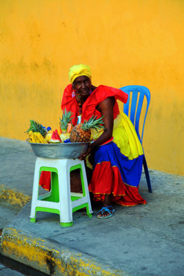 Fruit Seller, Cartagena.