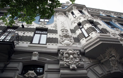  Building in Art Nouveau Quarter