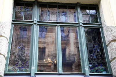 Window Pane, Art Nouveau Quarter