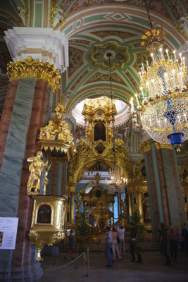 Inside St. Peter and Paul Cathedral
