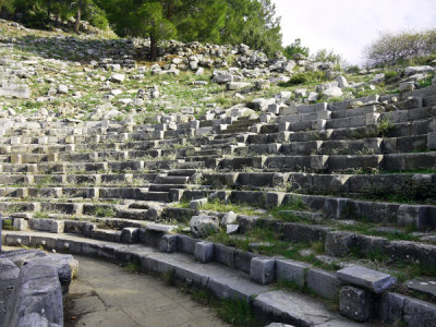 Theatre Ruins, Priene, Turkey.