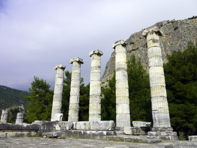 Temple of Diana, Priene, Turkey.