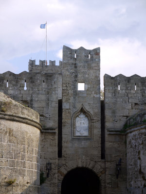 D'Amboise Gate, Rhodes, Greece.