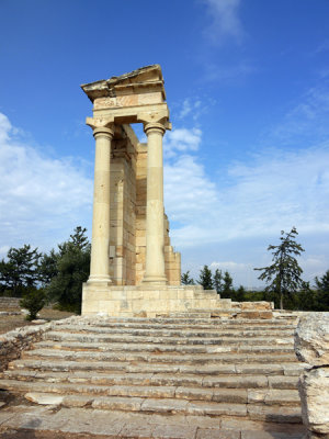 Temple, Kourion Ruins, Cyprus.