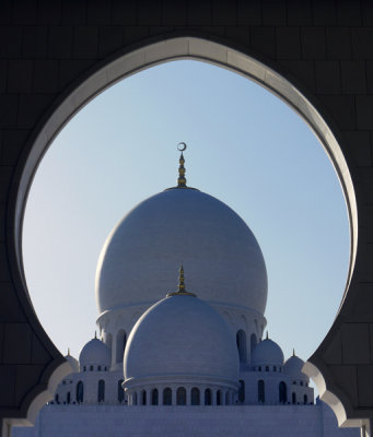 Dome, Syed Zayad Grand Mosque, Abu Dhabi, UAE.