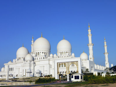 Syed Zayad Grand Mosque, Abu Dhabi, UAE.