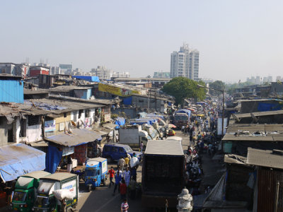 Haravi District, Mumbai, India.