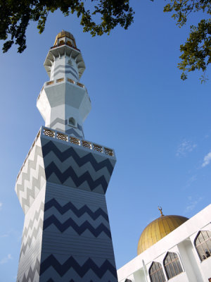 Grand Friday Mosque and Tower, Male, Maldives.