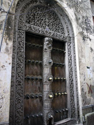 Doorway, Stonetown, Zanzibar, Tanzania.