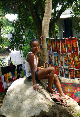 Village Pretty, Nosy Komba, Madagascar.