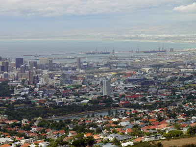 Table Bay Panorama, Capetown, South Africa.