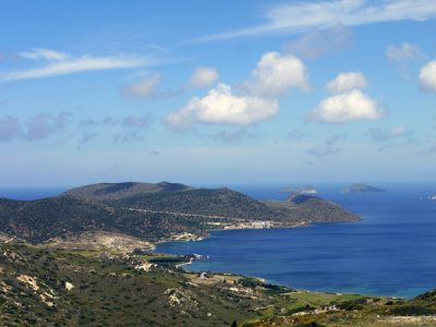 Milos Bay - view from Fyriplaka.