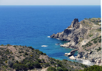 View while trekking the Kleftiko Trail.