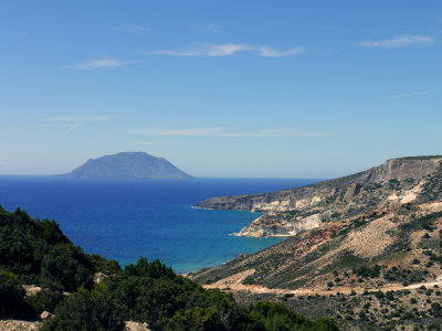 Panorama of Bay and Gerondas Island.