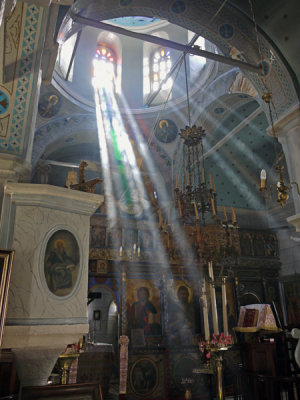 Interior of Panaghia Sto Vouno.