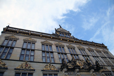 Guildhall Facade, Bremen, Germany.