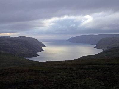 Panorama of North Cape, Norway.