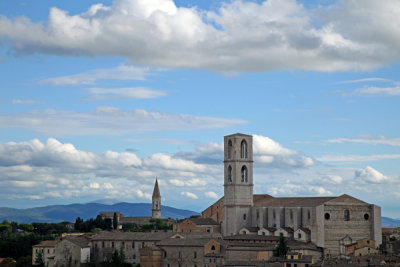 Panorama of Perugia.