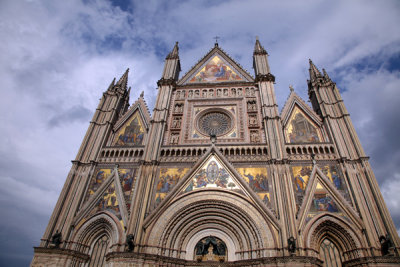 Facade of the Duomo, Orvieto.