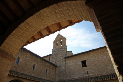 Belltower, Chiesa San Damiano, Assisi.