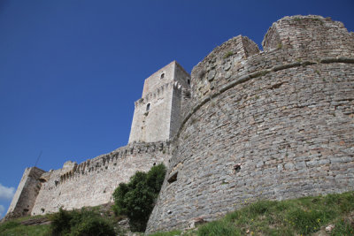 Turret and Tower, Rocca Maggiore, Assisi.