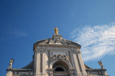 Facade - Church of Santa Maria degli Angeli, Porziuncola.