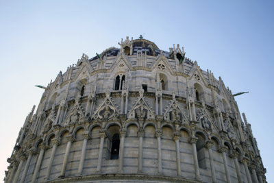 Facade of the Baptistry, Pisa.