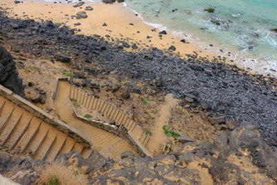 El Cotillo Cliff Walk - La Escalera. 