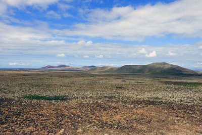Oliva Walk -  Lava Landscape (Montana Negro in the background).