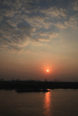 River Sunrise, Ho Chi Minh City, Vietnam.